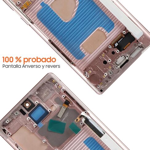 INCELL for Samsung Galaxy Note20 4G 5G Screen Replacement for Samsung Note 20 5G LCD Display N980 SM-N981U SM-N981W LCD Digitizer Touch Screen Assembly with Frame(Original Size,No Fingerprint) (Gold) in Saudi Arabia