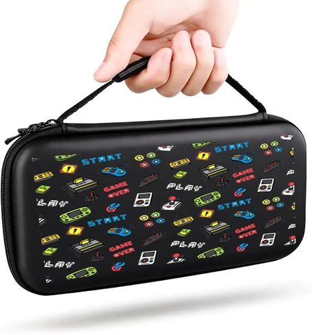 مفتاح مخصص للحمل العلمي المتوافق مع Nintendo Switch Lite ، مع 20 لعبة خراطيش اسم الحماية القلعة الصلبة القلعة. in Kuwait