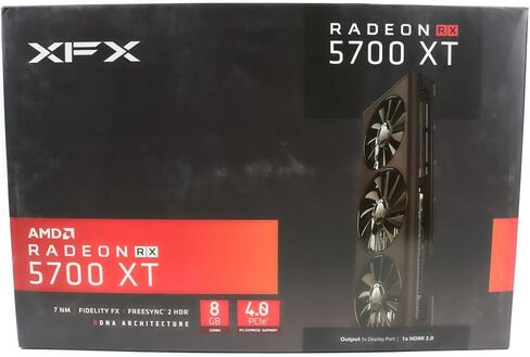 XFX RX 5700 XT Triple Dissipation 8GB GDDR6 3xDP HDMI Graphics Card RX-57XT83LD8 (Renewed) in Saudi Arabia