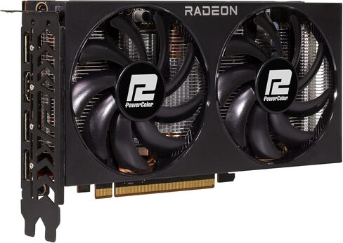 PowerColor Fighter AMD Radeon RX 7600 Gaming Graphics (متجددة) in Saudi Arabia