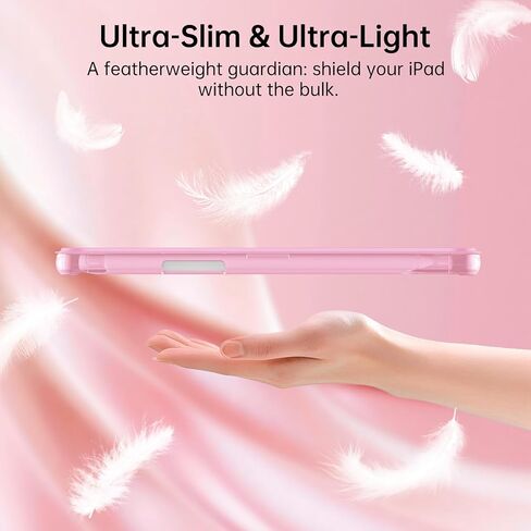 Moko for iPad Mini 7 A17 Pro Case 2024 ، iPad Mini Generation Case 8.3 Inch 2021 مع حامل قلم رصاص ، غطاء واقعي ذكي ضوئي ضئي in Kuwait