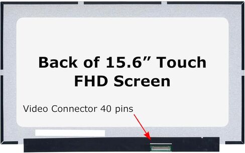 Screenarama استبدال الشاشة الجديدة لـ Dell Inspiron 15 3511 P112F P112F001 (FHD 30PIN IPS IPS) 30PIN LCD LED مع أدوات وشريط in Kuwait