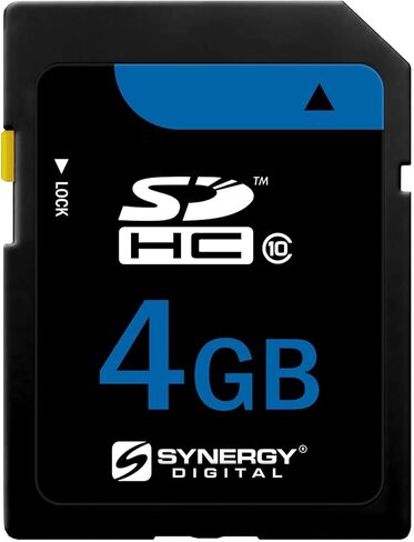Synergy Digital 4GB Secure Digital SDHC بطاقات الذاكرة ، متوافقة مع Canon PowerShot SD600 Digital Camera - Class 10 ، 20 MB/S ، 300 Series - Pack of 2 in Saudi Arabia