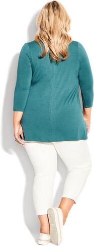 Avenue Women's Plus Size Tunic Ellis PLN in Saudi Arabia