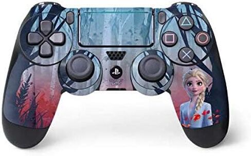 ألعاب Skinit Secal Maming متوفرة مع PS4 Pro/Slim Controller - Disney Disney Frozen Elsa و Anna Sisters Design in Saudi Arabia
