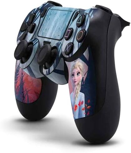 ألعاب Skinit Secal Maming متوفرة مع PS4 Pro/Slim Controller - Disney Disney Frozen Elsa و Anna Sisters Design in Saudi Arabia