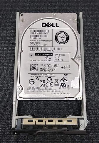 Dell 87GNY Enterprise Class 1.2TB 10K 6GBPS SAS 2.5 '' in Kuwait