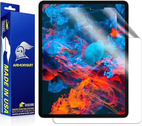 Armorsuit 2 Pack Screen Protector لـ Apple iPad Pro 12.9 بوصة 5th الجيل الخامس (2021) Missonshield HD Clear Film - Made in USA in Kuwait
