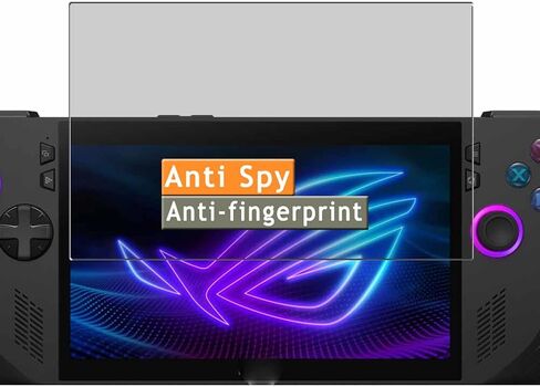 واقي شاشة خصوصية Vaxson ، متوافق مع ASUS ROG Ally X 7 "Anti Spy Film Protestorors [لا ترهيب الزجاج] in Kuwait