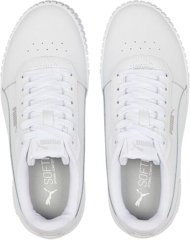PUMA Women's Carina 2.0 Sneaker, Frosted Ivory-Rose Dust, 6.5 in Saudi Arabia
