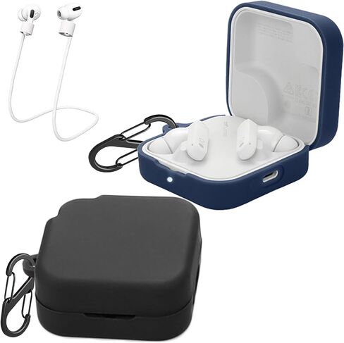 [2 Pack] Case Easybee متوافق مع Buds CMF 2A سماعات شحن الأذن ، حزامين مضاد للوقوف ، سائل سائل ناعم فائق الصدمات. in Kuwait