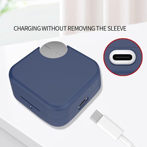 [2 Pack] Case Easybee متوافق مع Buds CMF 2A سماعات شحن الأذن ، حزامين مضاد للوقوف ، سائل سائل ناعم فائق الصدمات. in Kuwait