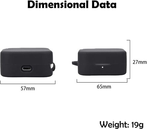 [2 Pack] Case Easybee متوافق مع Buds CMF 2A سماعات شحن الأذن ، حزامين مضاد للوقوف ، سائل سائل ناعم فائق الصدمات. in Kuwait