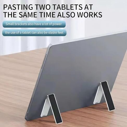 Yoidesu Phone Kickstand ، Thin Thin غير المرئي الزاوية القابلة للتعديل للهاتف الرأسي والأفقي ، والهاتف المعدني اللامع اللامع لزج قابلة للطي من أجل أي هاتف محمول (شظية) in Kuwait