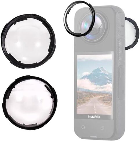 ONE X4 Camera cage Set,Aluminum Case Set for Insta360 X4 with 1/4 Threaded Hole and Gopro Adapter on The Bottom Can be Attached to Tripod or Selfie Stick Heat Dissipation Shake-Proof in Saudi Arabia