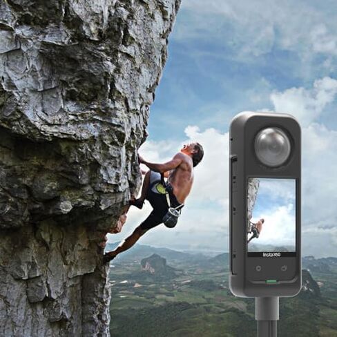 ONE X4 Camera cage Set,Aluminum Case Set for Insta360 X4 with 1/4 Threaded Hole and Gopro Adapter on The Bottom Can be Attached to Tripod or Selfie Stick Heat Dissipation Shake-Proof in Saudi Arabia
