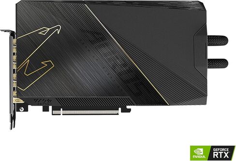 GIGABYTE AORUS GEFORCE RTX 3090TI XTREME WATERFORCE 24G GRASTS CARDS ، نظام تبريد Waterforce ، GDDR6X ، GV-N309TOORUSX W-24GD in Kuwait