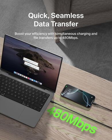 Belkin Eco مضفر USB-A إلى USB-C Cable 2-pack (3.3 قدم ، 15W)-كابل شحن سريع ومرن ، نوع الشاحن C من النوع C لسلسلة iPhone 16 و 15 ، Galaxy S25 ، Pixel 9 ، iPad Pro ، & More-White (USB 2.0) in Kuwait