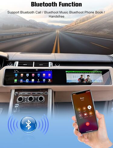 Radio for Rover Range Sport 2013-2016: 128G Car Stereo Android System Unit Bluetooth AM FM Wireless Carplay Auto ، 12.3 " in Kuwait