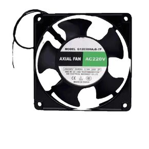 G12038H2B-7P 220V 0.14A 24W 120 * 120 * 38MM 220V 2 مروحة سلكية 100 ٪ اختبارها للتشغيل العادي in Kuwait