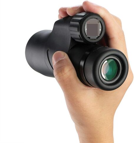 مناظير عالية الطاقة عالية ، 12x50 طاقة عالية أحادية الخلية أحادية الخلية مع PRISM طويلة الأمد وواضحة لمشاهدة الطيور المشي لمسافات طويلة in Saudi Arabia