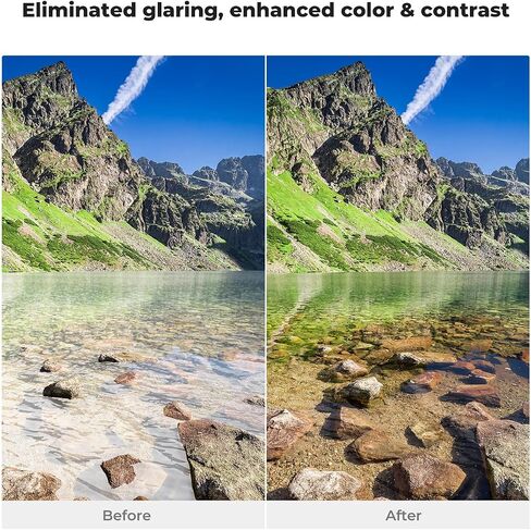 K&F CONCEPT 49mm Polarizer Filter for Camera Lenses K-Series in Saudi Arabia