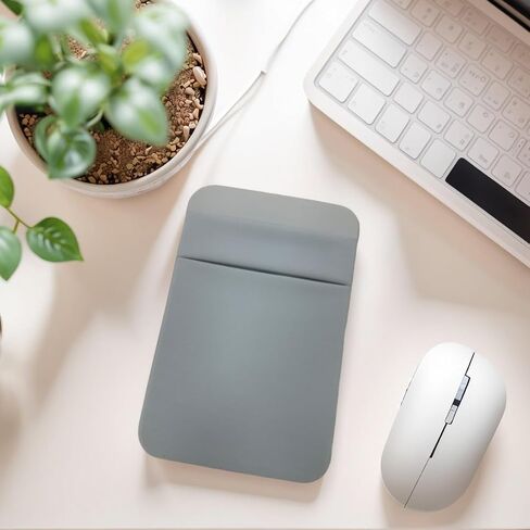 Adhesive Pouch for Laptop, Compatible with Extreme Pro/Extreme Portable External SSD, Magic Mouse, USB Cable and More, Black in Saudi Arabia