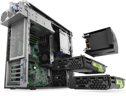 Dell Precision 5820 سطح مكتب محطة العمل | CORE I9-10900X - محرك أقراص صلبة 256GB SSD - ذاكرة الوصول العشوائي 32GB - AMD RADEON PRO WX 3200 | 10 نوى @ 4.5 جيجا هرتز - 4GB GDDR5 WIN 11 Pro Black (متجدد) in Saudi Arabia