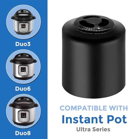 Steam Release Handle Steam Valve for Instant Pot Duo Nova, Duo Gourmet 6 qt, DUO CRISP AF 8, Ultra 3, 6, 8 qt, Viva 6 Quart, Pressure Cooker Valve Replacement Part Accessories in Kuwait