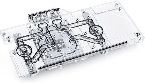 Alphacool Eisblock Aurora Acryl GPX-N RTX 3090/3080 Ti HOF with Backplate (11967) in Saudi Arabia
