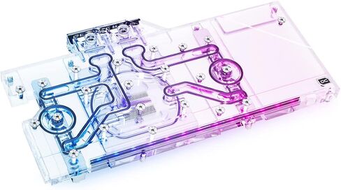 Alphacool Eisblock Aurora Acryl GPX-N RTX 3090/3080 Ti HOF with Backplate (11967) in Saudi Arabia