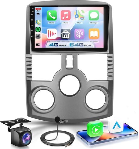 4G+64G Android 15 Car Stereo for Toyota Rush for Daihatsu Terios 2006-2016 مع Carplay Android Auto ، 9 Inch 1280 * 720 GPS/WiFi/Bluetooth 5.0/FM/32EQ/SWC/SWC in Kuwait