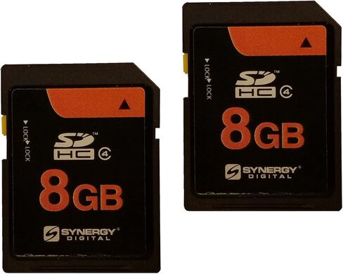 Casio ExiLim EX-Z700 Camera Campy Card 2 × 8 جيجابايت لبطاقات الذاكرة عالية السعة الرقمية (SDHC) (حزمة 2) in Saudi Arabia