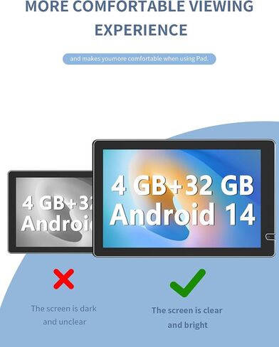 [2 حزمة] واقي الشاشة لـ yqsavior Q2 Android 7 بوصة اللوحية الزجاجية المقسّلة ، واقي الشاشة لـ yqsavior Q2 7 بوصة مضاد للخلع وحساسة و 9h صلابة in Saudi Arabia