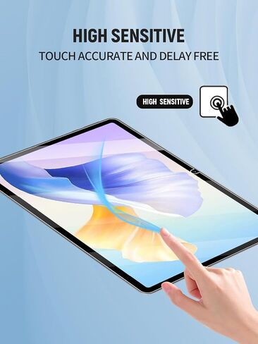 واقي الشاشة لـ Doogee v pad tablet 12 inch ، فيلم مضاد للخلع 9 ساعات زجاجي مُسخّن يسهل تثبيته ، بدون فقاعة ، عبوة 2 in Saudi Arabia