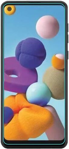 Mr.Shield [3 pack] المصمم ل Samsung Galaxy A21 [زجاج تقع] in Saudi Arabia