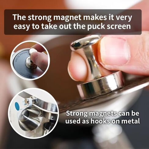 طقم ملحقات الإسبريسو 51 مم ، عبث معايرة محمّل ، أداة MAT ， WDT ， قمع الجرعات ， مجموعة شاشة PUCK ， أداة إزالة السلة ， تنظيف قطعة قماش ， تناسب آلات القهوة الإسبريسو و 51 ملم portafilters in Kuwait