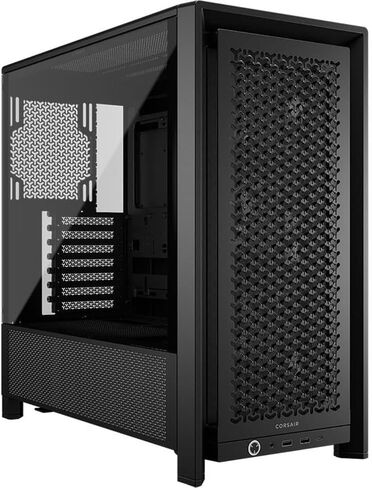 Corsair Frame 4000D Black Steel/Tempered Glass ATX Mid Tower Computer Case with RM850e Power Supply Installed in Saudi Arabia