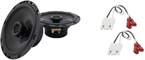 Ammarony Audio متوافق مع 1998-04 Chevy Tracker HA-R65 New Front Door Replace Pair in Kuwait