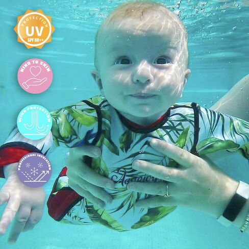 Aquajoy Warmsy - Premium Reversible Baby Wetsuit | Extra Warm Swimsuit for Babies, Infants and Toddlers in Saudi Arabia