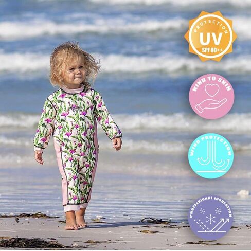 Aquajoy Warmsy - بدلة أطفال ممتازة قابلة للعكس | ملابس سباحة دافئة للغاية للأطفال والرضع والأطفال الصغار in Kuwait