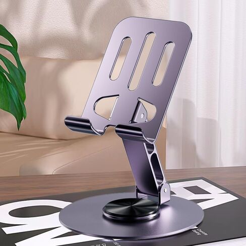Folding Portable Electronic Device Mount - Adjustable Foldable Holder Stand in Saudi Arabia