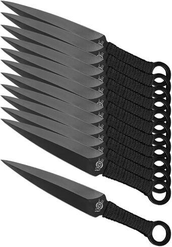 Kunai Style Fixed Blade Set. Stainless Steel Blade. for Collection, Gift, Target Throwing Practice in Saudi Arabia
