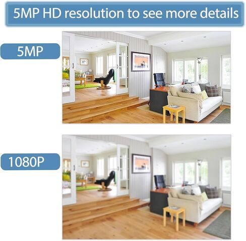 5MP Mini Security Indoor POE IP Camera Built in Microphone,Audio Camera 3.6mm Lens 80° Remote Viewing P2P CCTV Video Mini cam H.265 Motion Detection (I706-P-A-HS-S) in Kuwait