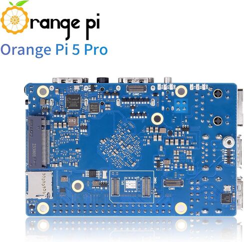 Orange Pi 5 Pro 16GB LPDDR5 8 Core 64 Bit Single Board Computer ، RK3588S 8K Decoding 2.4GHz التردد WiFi Bluetooth Open Source Board Run Orange Pi OS ، Android ، Debian ، Ubuntu in Kuwait