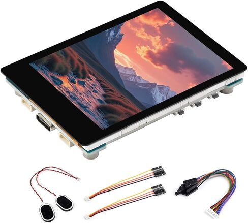 RP2350 2.8inch Touch Display Dev Board, RP2350 MCU Board with 2.8inch LCD, 240×320 Pixels, 5-Point Capacitive Touch IPS SPI Display, Dual-core&Dual-Architecture, Multiple Interfaces in Saudi Arabia