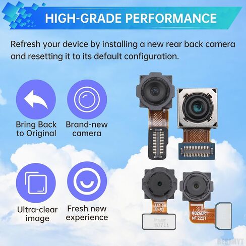 بالنسبة إلى Samsung Galaxy A23 5G A23 ، قم بإصلاح وحدة الكاميرا الخلفية البديلة للبديل عن Samsung A23 5G A23 SM-A236U SM-A236U1 SM-A235F in Kuwait