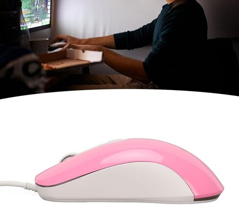DM010 Wired Gaming Mouse for PC, RGB Backlit 3500DPI Optical Gaming Mouse, USB Computer Mouse for Gamer, Ergonomic Mouse, Gaming Accessories () in Saudi Arabia