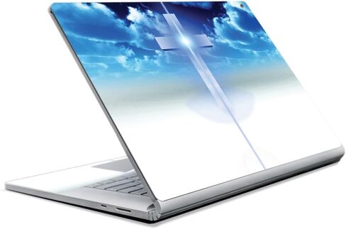 Mayyskins Skin متوافق مع Microsoft Surface Book 2 13 "(2017) - أحب يسوع | حماية ودائمة وفريدة من نوعها في فينيل شارات الغلاف in Kuwait