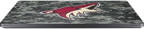 Skinit Decal Laptop Skin Compatible with Surface Laptop 7 15in - Officially Licensed NHL Arizona Coyotes Black Text Design in Saudi Arabia